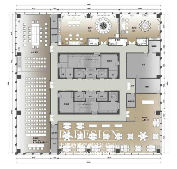 鄭州銘匯文華五星級酒店客房樣板間設計方案